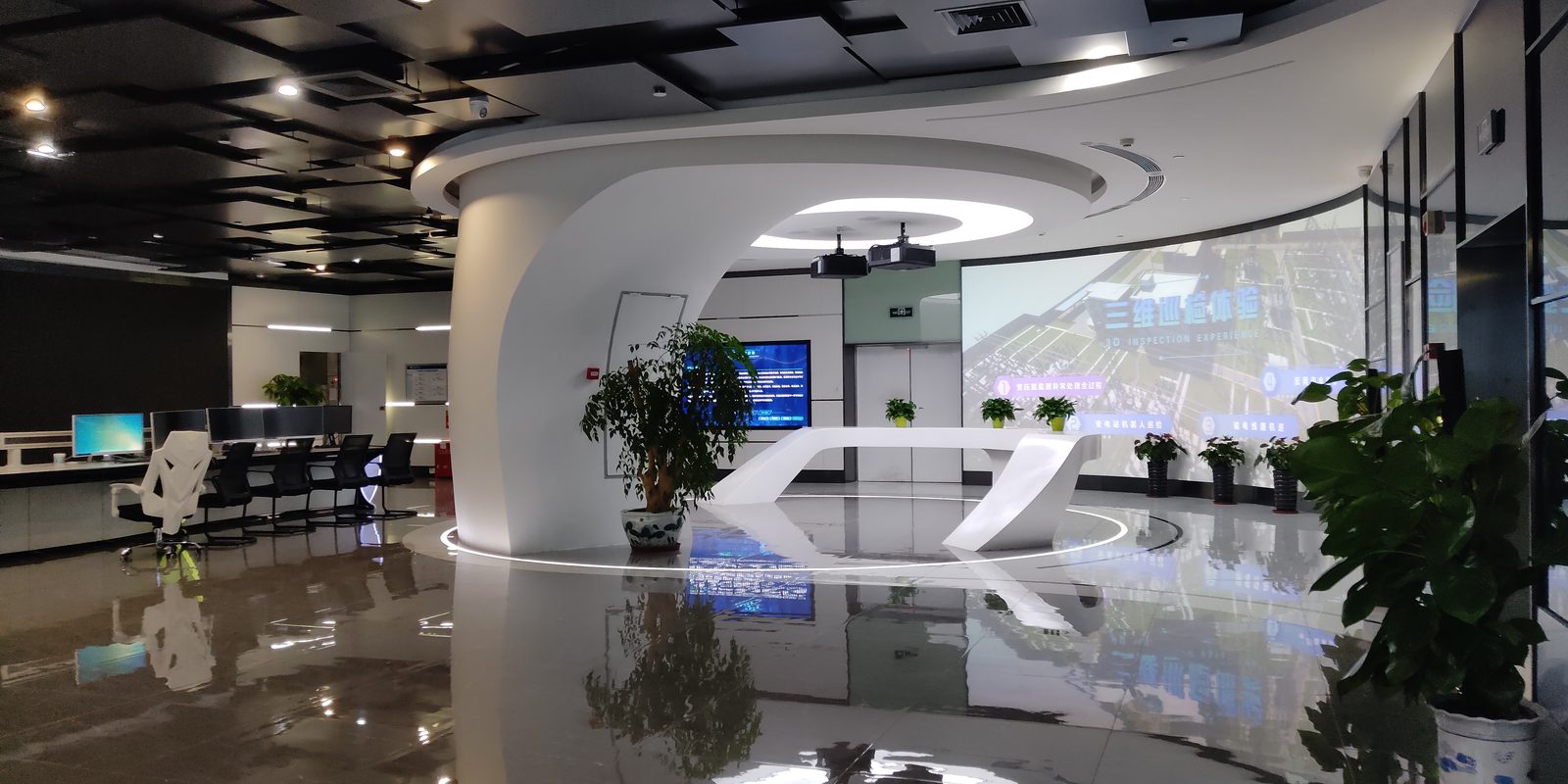 华为J区展示厅